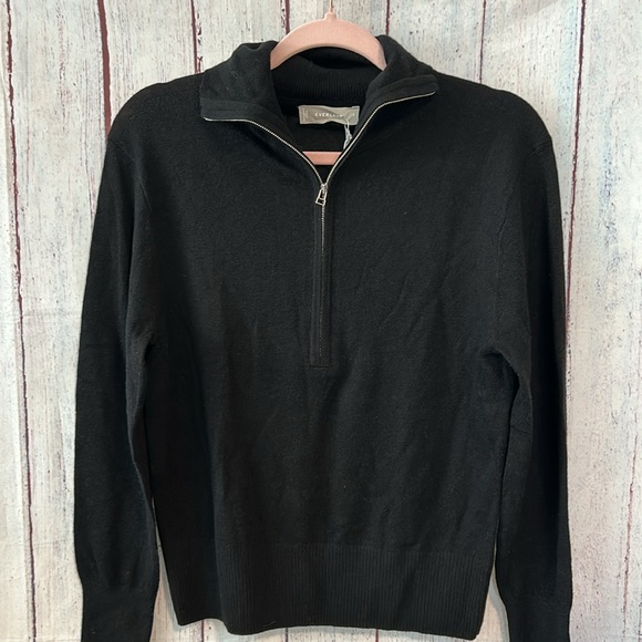 NWT Everlane The Luxe Merino Half-Zip Sweater - Picture 7 of 15